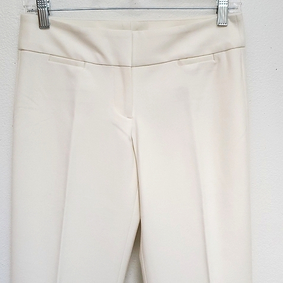 Talbots Petites Signature Off White Dressy Trousers / Slacks Size 2P - Picture 4 of 14